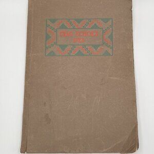 1928 Dunsmuir California CA Joint Union High School Crag Echoes Yearbook Antique